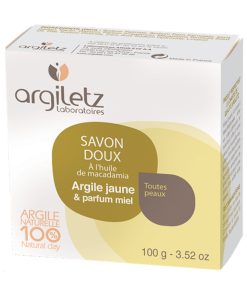 Sapone Dolce Argilla Gialla e Miele Bio 100gr Argiletz