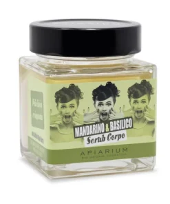 Mandarino e Basilico Scrub Corpo Bio 410 grammi