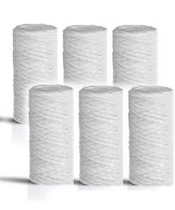 Cartuccia in polipropilene avvolto 5″- 50 micron (sei pezzi)