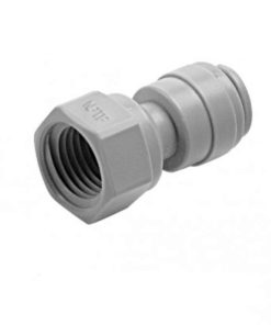 Terminale dritto DM fit filetto femmina NPTF 1/4″-  Ø tubo 5/16″