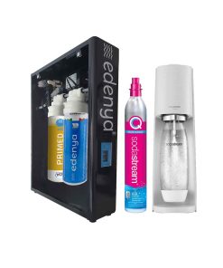 Sistema di microfiltrazione acqua ad 1 via Edenya Micro Basic small e gasatore Sodastream Terra