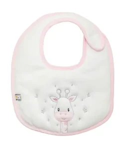 Bavaglino Giraffa Rosa Blue Kids