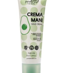 Crema Mani con Olio di Avocado, Acido Ialuronico e Vitamina E 50 ml